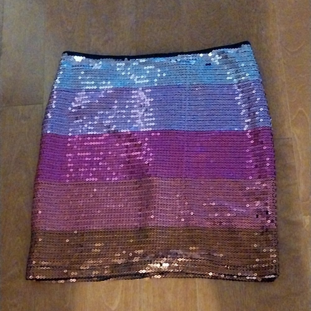 🎊🎉Sparkling Sequin Multicolor Skirt